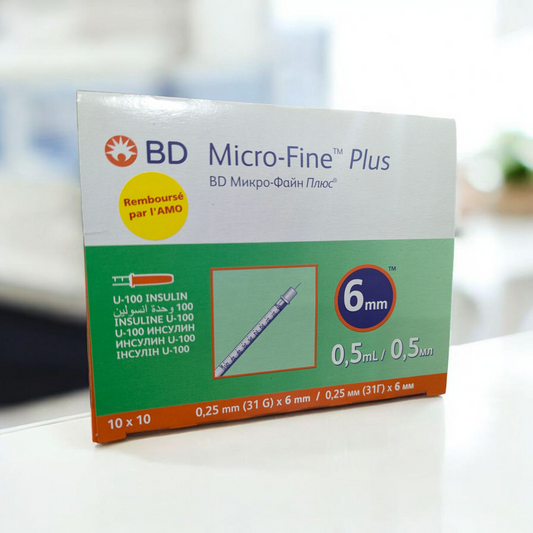 Pack x2 SERINGUE INSULINE 100 unités
